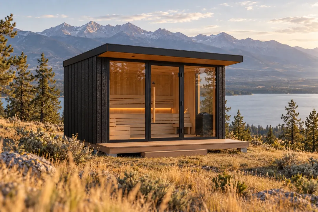 Edgewater in charred cedar