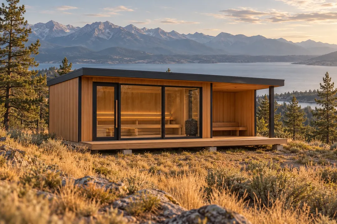 Toby cabin sauna by Columbia Sauna Co.